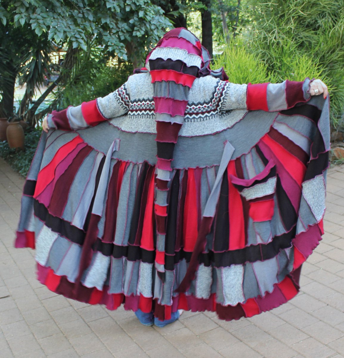 kennainafrica's tweet photo. Katwise sweater coat ,  Katwise inspired Coat , Winter coat , Long sweater coat , Up cycled Sweater Pixie Coat , Fuller figure fashion. https://t.co/f7IxDzvok8 #Handmade #Etsy #KennaInAfrica #KatwiseInspired https://t.co/C13Sob41SG