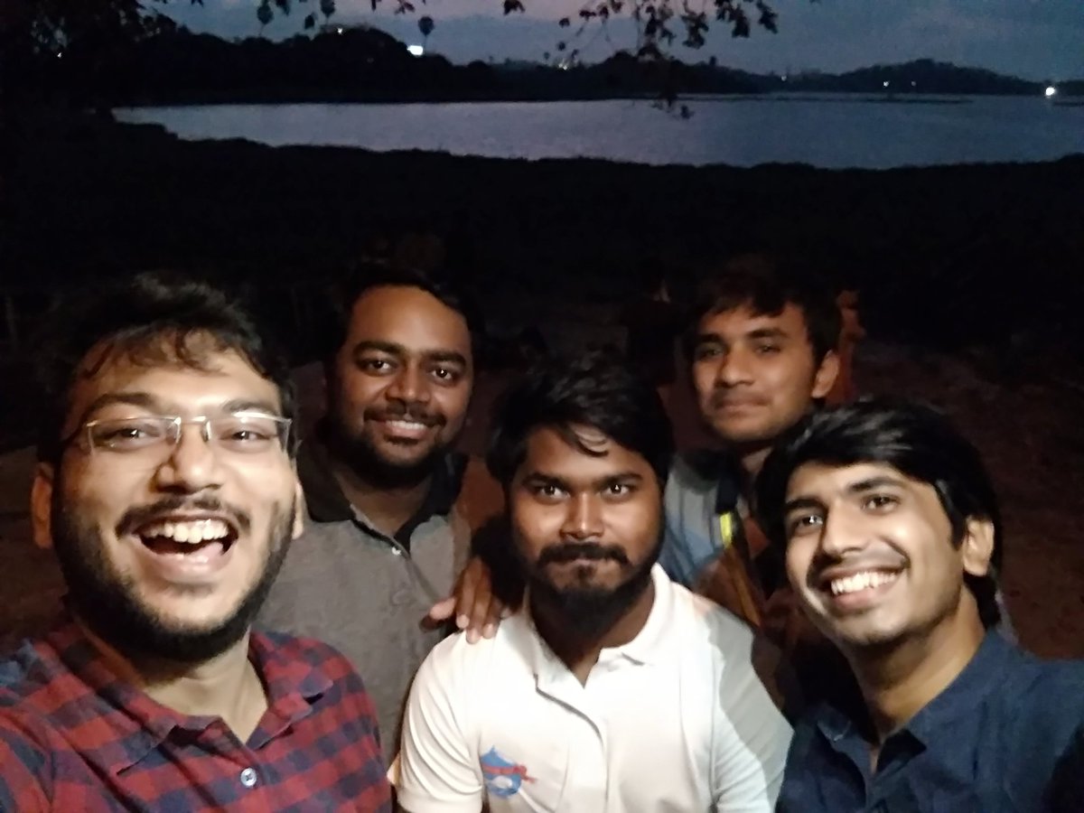 parth_gohil's tweet photo. Day spent well with great conversations around #OpenSource, #FOSS, #Drupal, #Mozilla, #life & awesome people @siva_epari @RanjithRajV @ga_agrawal & @Kishanraval. https://t.co/gPH3YELZXo