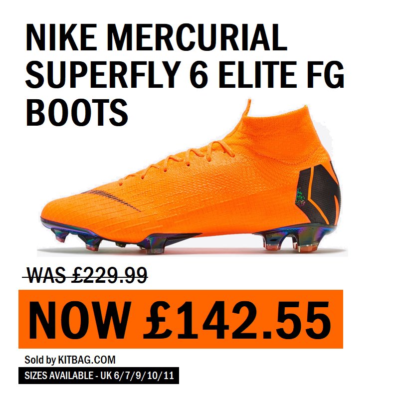 Botines Nike Mercurial Superfly Blancos Botines de Fútbol