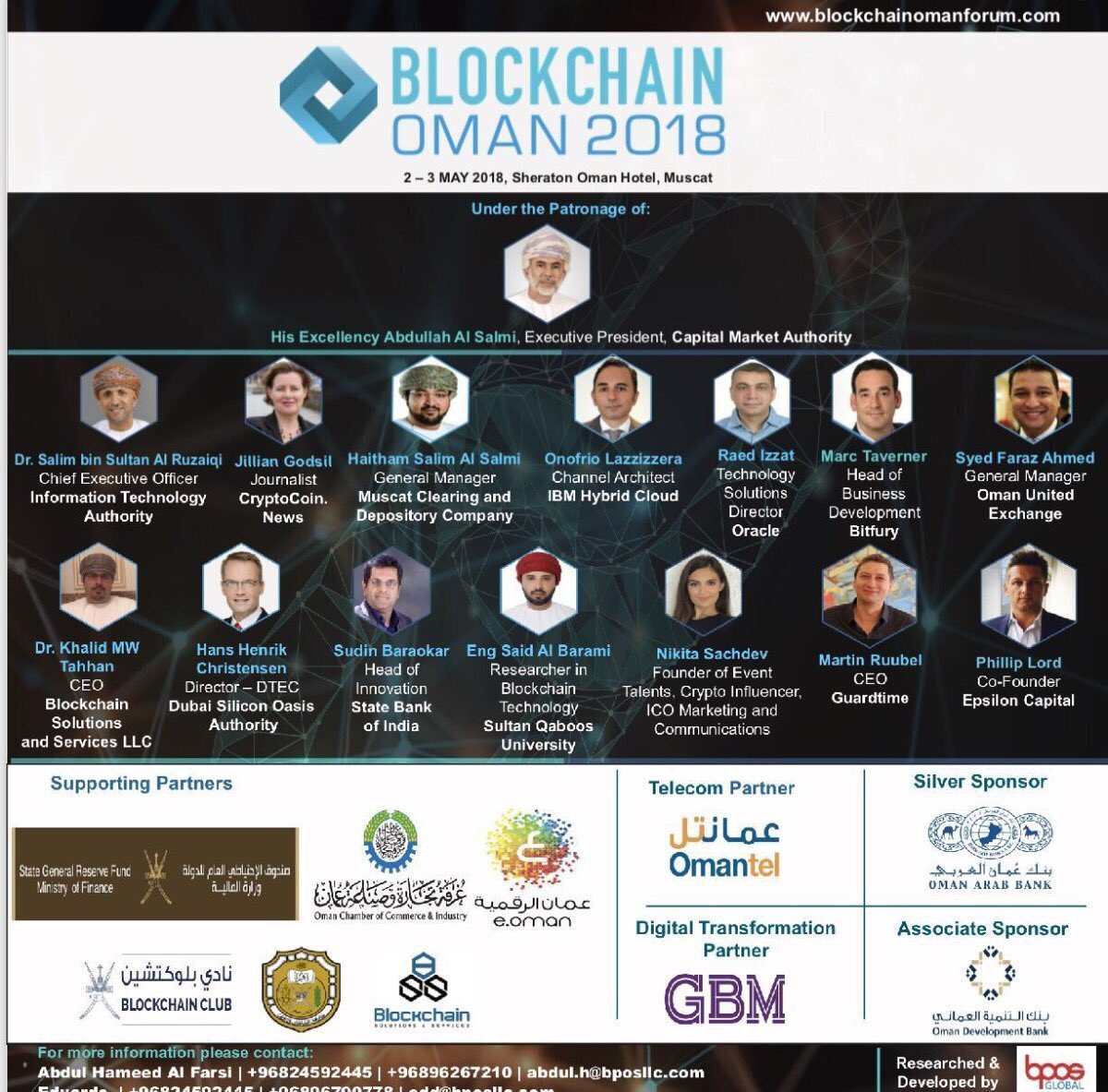 philliplord1's tweet photo. Excited to be attending #blockchainoman #Oman #cryptocurrencies #blockchain https://t.co/TPGaOfKI21