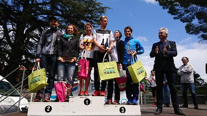 pacrunners's tweet image. Mag Alquier 2ème au trail des 2 tours à Argeles