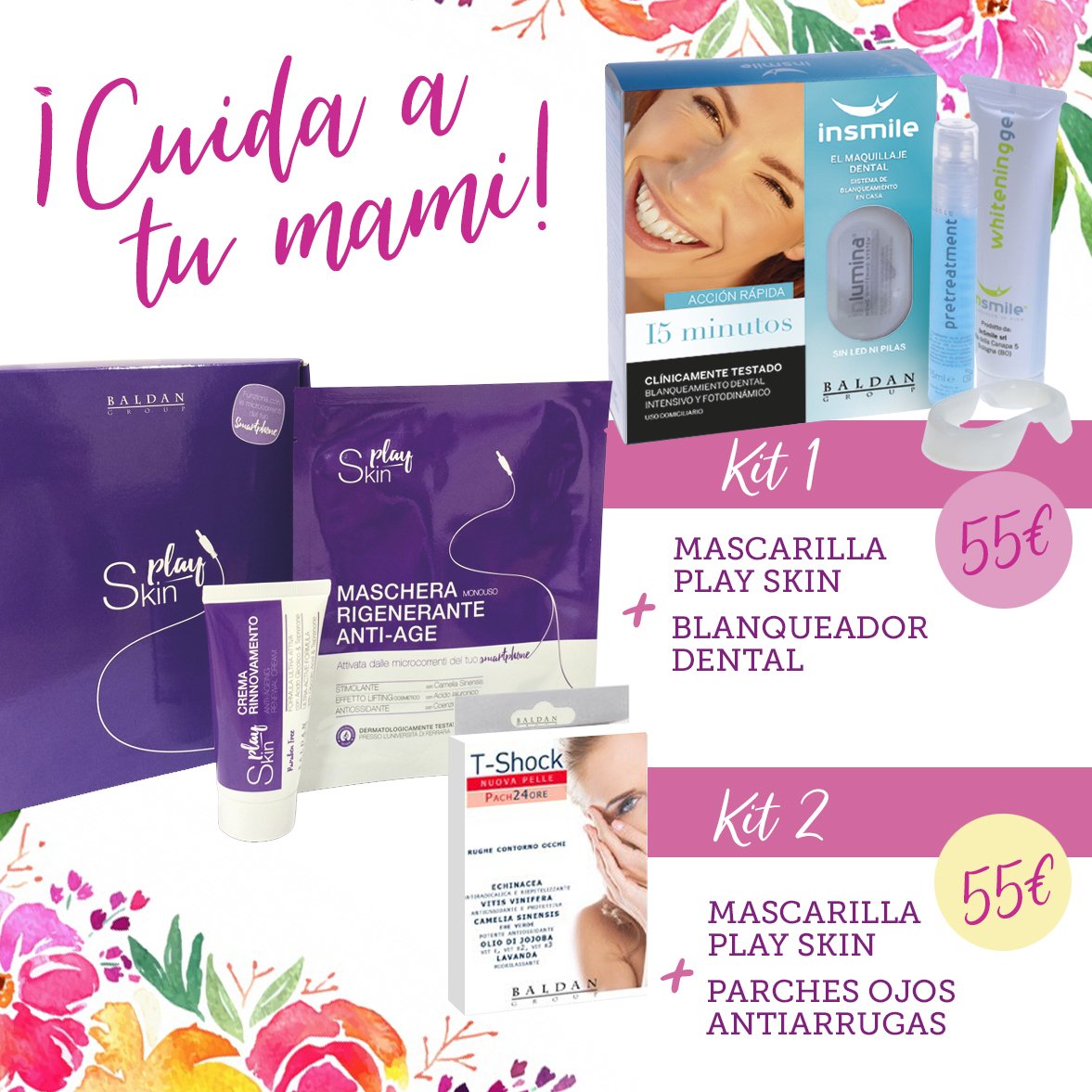 MessegueSpain's tweet photo. ¿Aún no sabes que regalarte a tu mami? ¡Pues nosotros tenemos los packs ideales, para que se cuide y se mime ella misma!😍😍

Kit Sonrisa Radiante y Kit Mirada Deslumbrante. Y si no sabes cual escoger, coge los do s🙈🙈 https://t.co/d6MSQQoi8p https://t.co/wkXSHhDovp