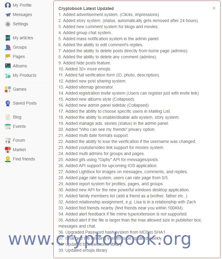 cryptobook_org's tweet photo. Updated Cryptobook Platform With Latest Features &amp; Improvements
#cryptobook #cryptosocialplatform #socialplatform #mlmplatform https://t.co/rR5InONFyY