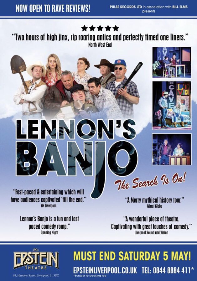 DarrenDOfficial's tweet photo. I watched my very talented Wife @StephDOfficial &amp; the brilliant cast in @LennonsBanjo @EpsteinTheatre @BillElms last night in Liverpool. It’s one of the best plays I’ve seen...ever! I’d totally recommend going to see this on it’s limited run this week x https://t.co/aL8hjZqRmH