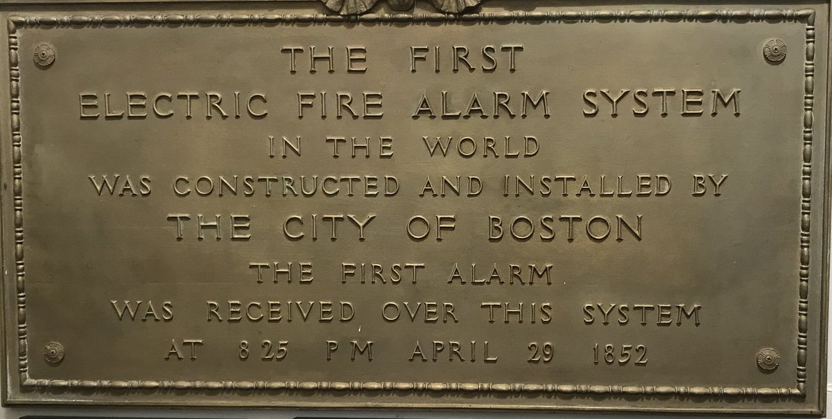 Boston Fire Dept. (@bostonfire) on Twitter photo Boston Fire Alarm celebrates itโs 166 year anniversary today as the oldest system in the world. The first transmission was received on April 29, 1852. <a href="/CityOfBoston/">City of Boston</a> <a href="/LOCAL_718/">Boston Firefighters Local 718 IAFF</a> <a href="/BostonSparks/">Boston Sparks Assn.</a> <a href="/MHS1791/">Massachusetts Historical Society</a> <a href="/NBC10Boston/">NBC10 Boston</a> Boston Fire Alarm celebrates itโs 166 year anniversary today as the oldest system in the world. The first transmission was received on April 29, 1852. <a href="/CityOfBoston/">City of Boston</a> <a href="/LOCAL_718/">Boston Firefighters Local 718 IAFF</a> <a href="/BostonSparks/">Boston Sparks Assn.</a> <a href="/MHS1791/">Massachusetts Historical Society</a> <a href="/NBC10Boston/">NBC10 Boston</a>