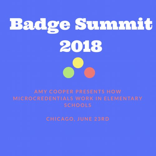 amycooper100's tweet photo. #badgesummit2018 @SenorG #opencredentials #digitalbadges
Whose going to Badge Summit !? https://t.co/IPm4YTmywK