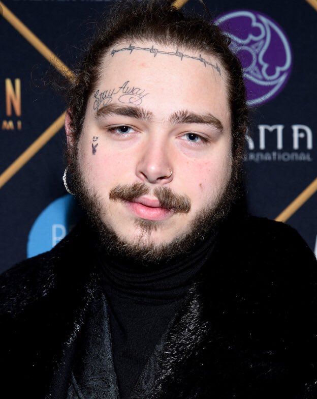 COED's tweet photo. What’s up with Spotify editing out @PostMalone’s tattoos? https://t.co/kjivz3MgoN