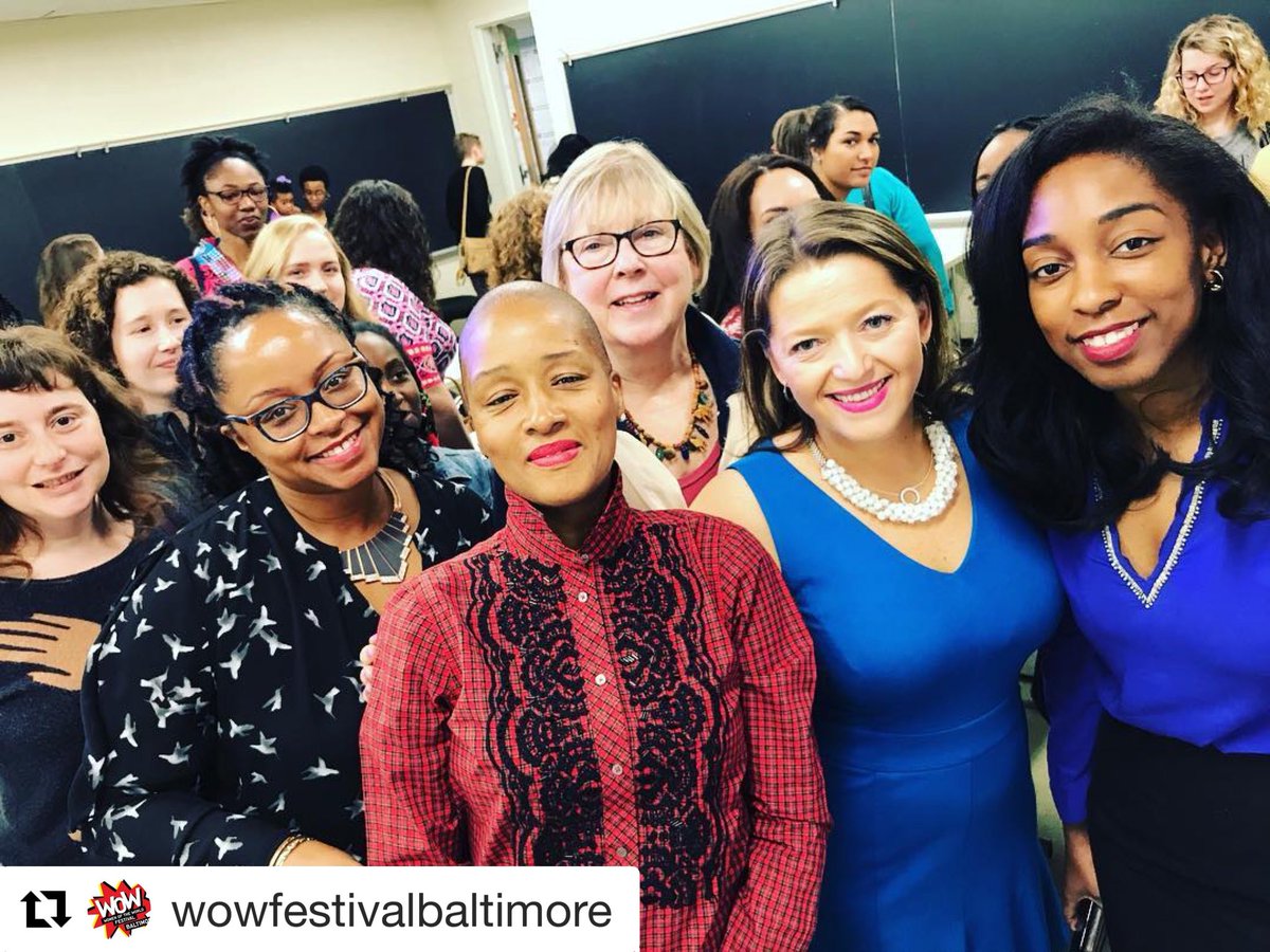 OanaBrooks's tweet photo. Such a pleasure to #moderate #theconfidencegap #panel #discussion with these #amazingwomen @brittuniverse @SusanReimer @mischainspires! We had a #packedroom and the #energy was #electrifying at @WOWFestBmore #WOWBaltimoreNDMU #TheFutureisFemale #TheFutureIsNow #TheFutureIsUs https://t.co/t9YJHijWHG