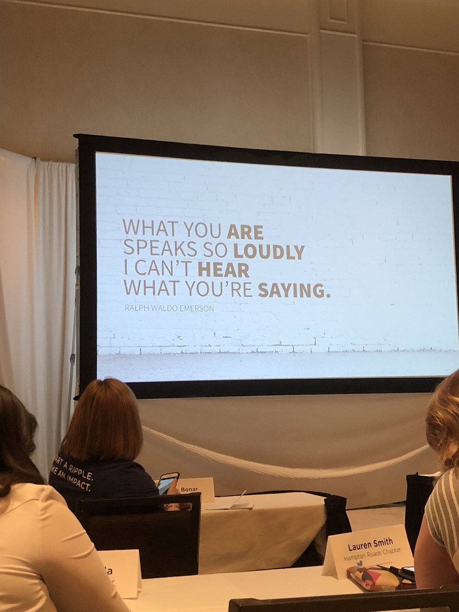 stewmeister's tweet photo. What you are speaks so loudly I can’t hear what your saying #AMAsummit #influence @AaronTempler https://t.co/pE7AaiXE5Y