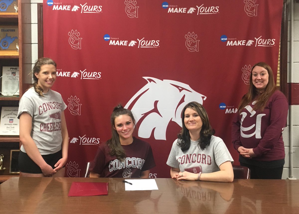 ConcordCheer's tweet photo. On Saturday, we welcomed four talented ATHLETES to the @ConcordCheer Mt Lion family! #moretocome #cucheer 
💪❤️🐾 https://t.co/gQRx0jg8iQ