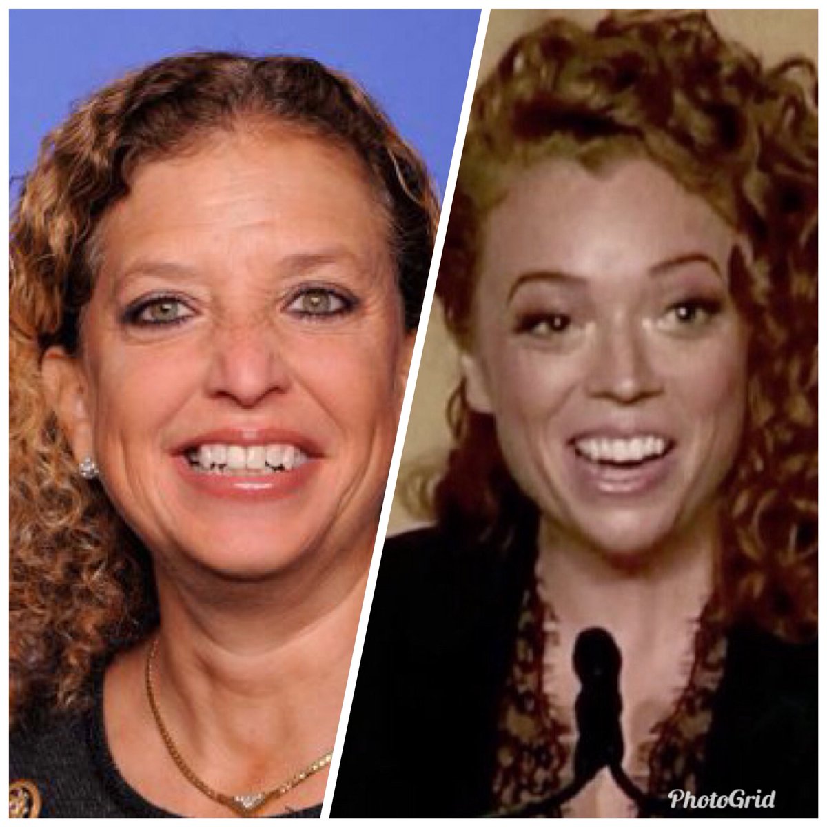 I see a type showing its face....#MichelleWolfe #DebbieWassermanSchultz