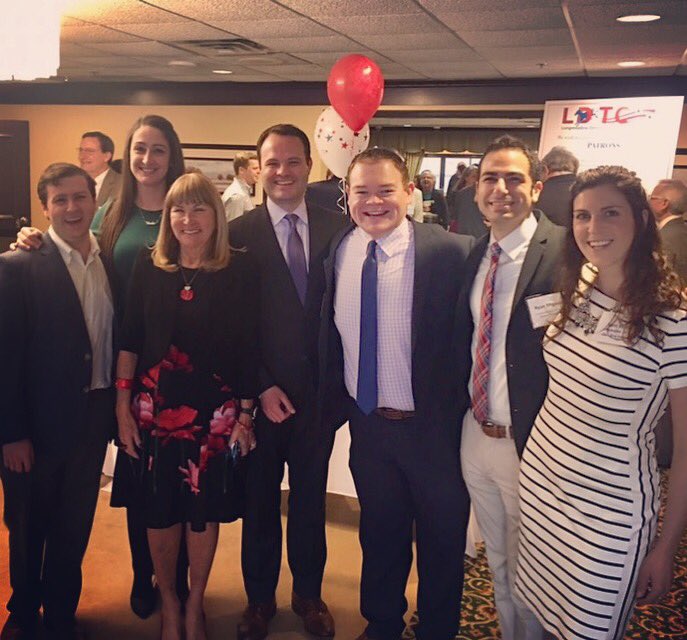 StephLSwanson's tweet photo. #TeamLesser is out in force today at the @LongmeadowDems 2018 Democrat of the Year Awards Breakfast! #TeamCandytoo #mapoli @massdems @RyanMigeed @JoelforChicopee @DFSwanson @michaelclark10 @EricLesser https://t.co/ISUCIzmn5F
