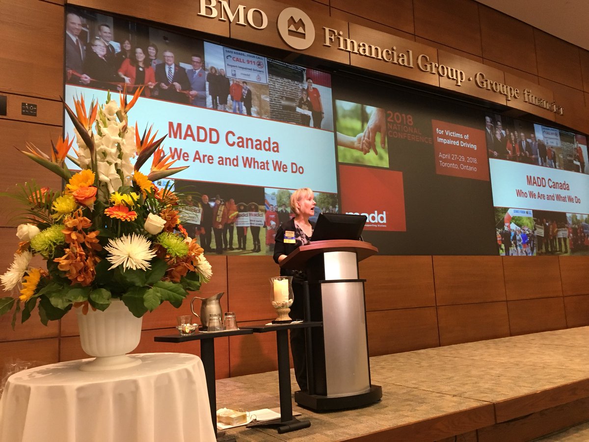 MADD Canada’s Chief Operating Officer, Dawn Regan Who We Are and What We Do.  #NCVID
