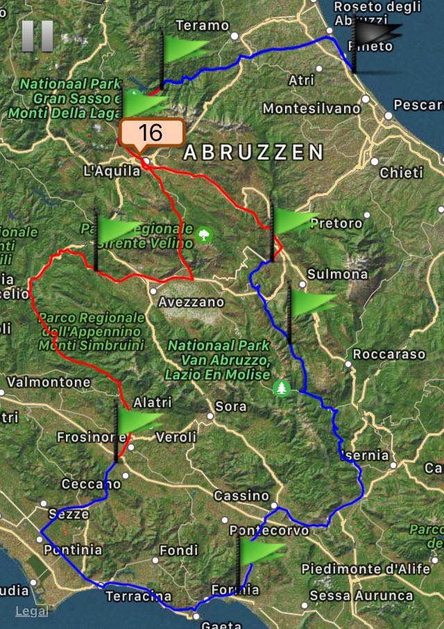 TeamPHBe's tweet photo. 100km and one last climb to go! 

@teamphhope @phbelgium @EuropePHA @IziMoh @Hidditnutrition @raceacrossitaly 

#phathlete #pulmonaryhypertension #letmebeyourlungs #GetBreathlessforpH #teamphhope #wphd2018 #pheurope2018 #WorldPHDay2018 #TeamPHBelgium🇧🇪 https://t.co/2hTgda0Q9m