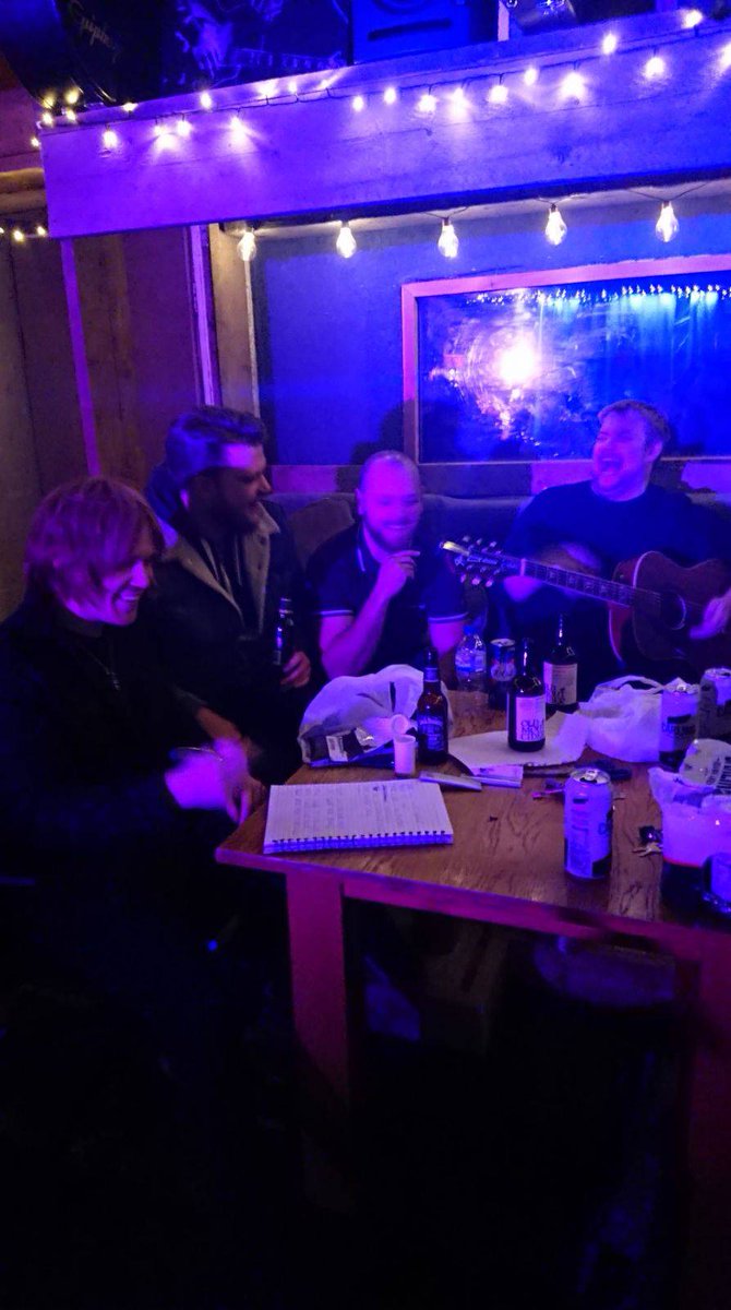 🎸Its been some time since you guys have heard from us, but now we are back with new beats &amp; sick riffs bringing a complete new set list.🥁

🎤Today we are in the studio prepping our latest single 'Living Man'🎹 

 Keep your '👀' &amp; '👂' open!