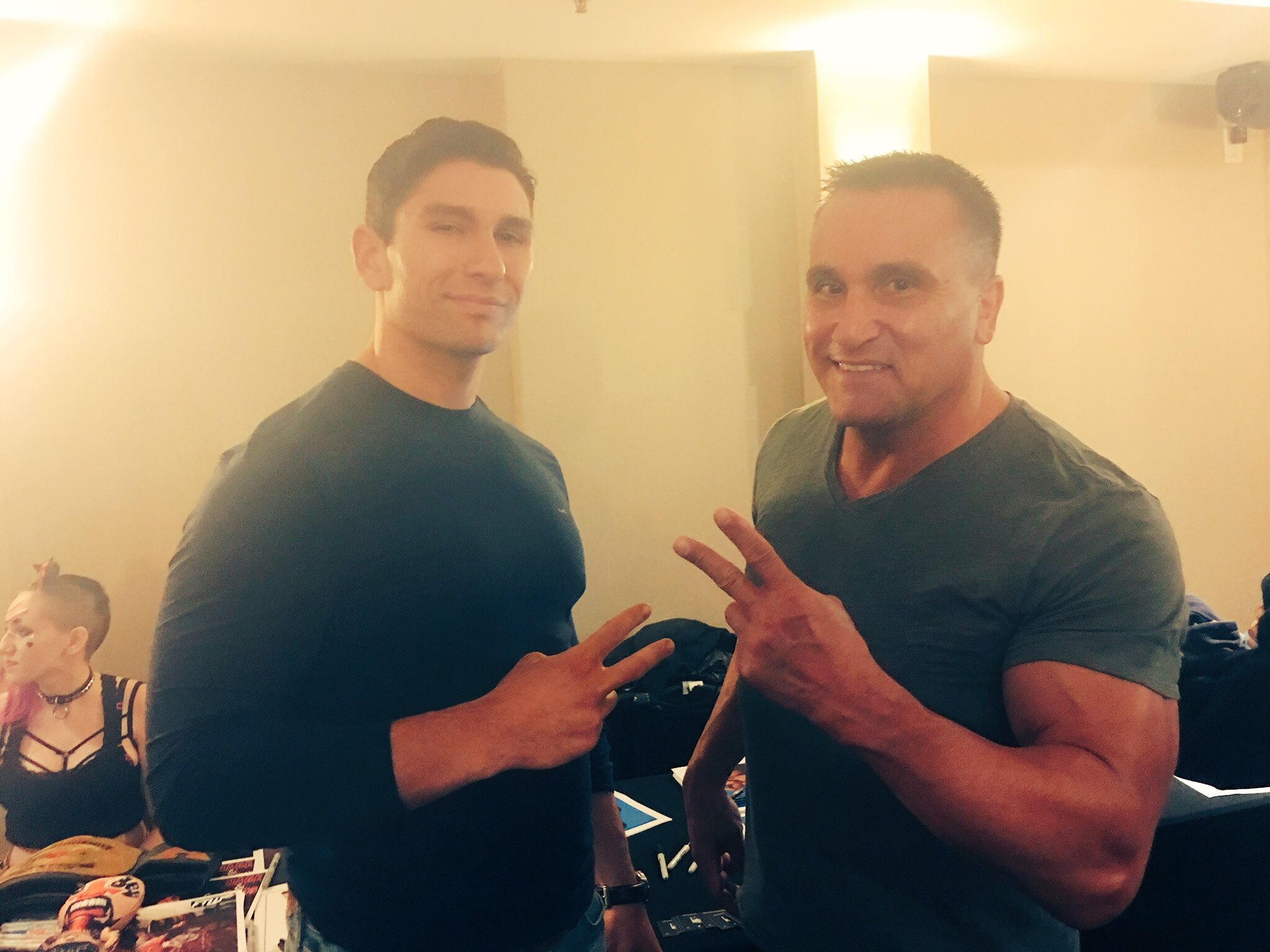 Happy Birthday to my trainer, and my friend Pretty Paul Roma. 

Thank you for everything! 
