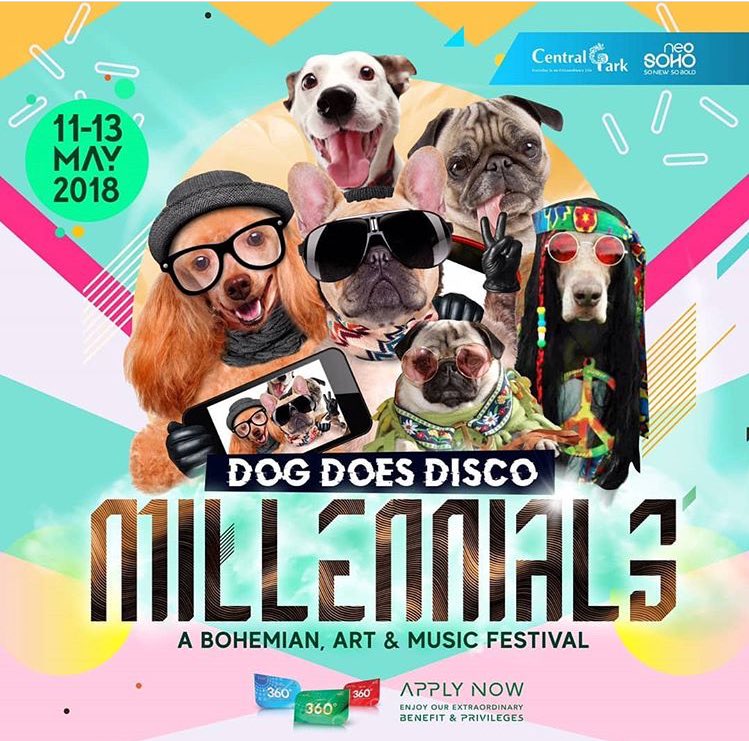CentralParkMall's tweet photo. SAVE THE DATE!
DOG DOES DISCO MILLENNIALS
A Bohemian, Art & Music festival
11 - 13 May 2018
Tribeca Park, Central Park Mall
.
Get READY to join Jakarta's BIGGEST DOG EVENT & prepare your BEST BOHO style with your PAW BABIES!
.
#CENTRALPARKMALL #dogdoesdisco #animalevent #dogevent https://t.co/z2bNtH7tTq
