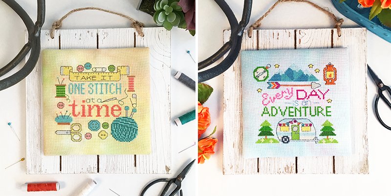 Are you more Crafty or Adventurous? Let me know in the comments!
These two new PDF charts have just been added to my shop or find the pretty paper version at your LNS! tinymodernist.com/collections/ne…