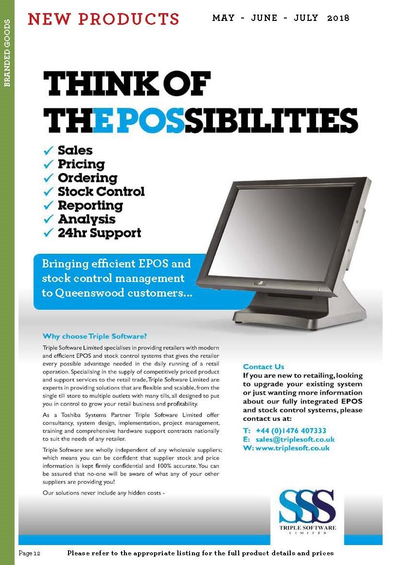 Triplesoft's tweet image. EPOS advice @queenswoodfoods available now #queenswood May 2018 Catalogue
