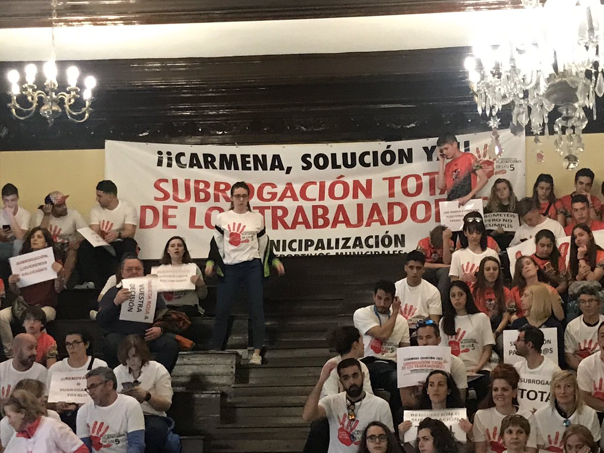 BelenDelPozo_'s tweet photo. En el próximo Pleno de #Latina preguntaremos por los planes de @AhoraLatina respecto a los trabajadores del Centro Deportivo Municipal Las Cruces.

47 familias en #Latina con la incertidumbre de su futuro laboral. https://t.co/KGYwD9P9sV