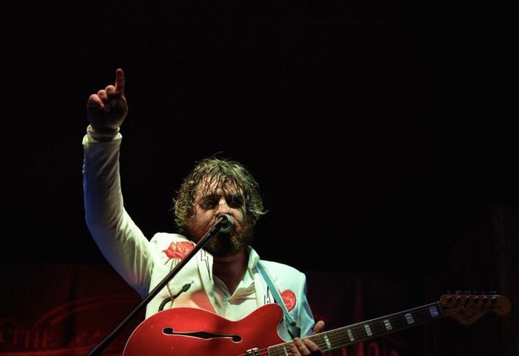 Our dying breath lured #ChiefWhiteLightning away from California to say goodbye and see who we’re leaving our fortune and diamonds to. 🖤 Rock ‘n roll party #SeeYouInHell starts at 5PM!