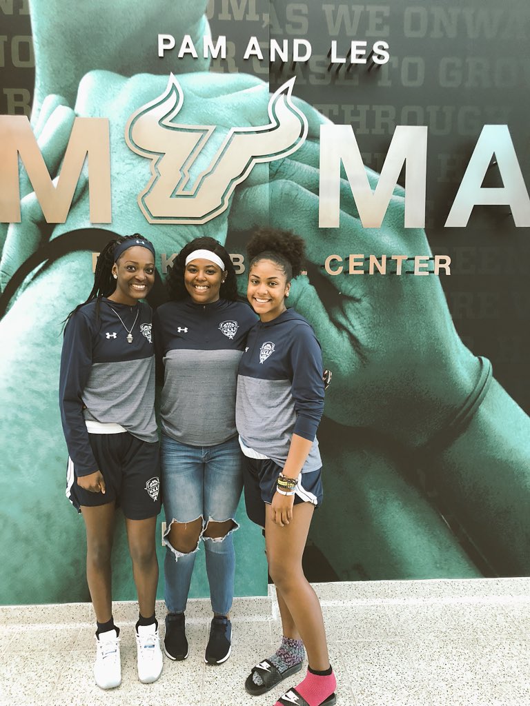 bellkaitlinn's tweet photo. unofficial usf tour 🤘🏽💚 @USFWBB @ECUGulfCoast https://t.co/ob9FcXIcgU