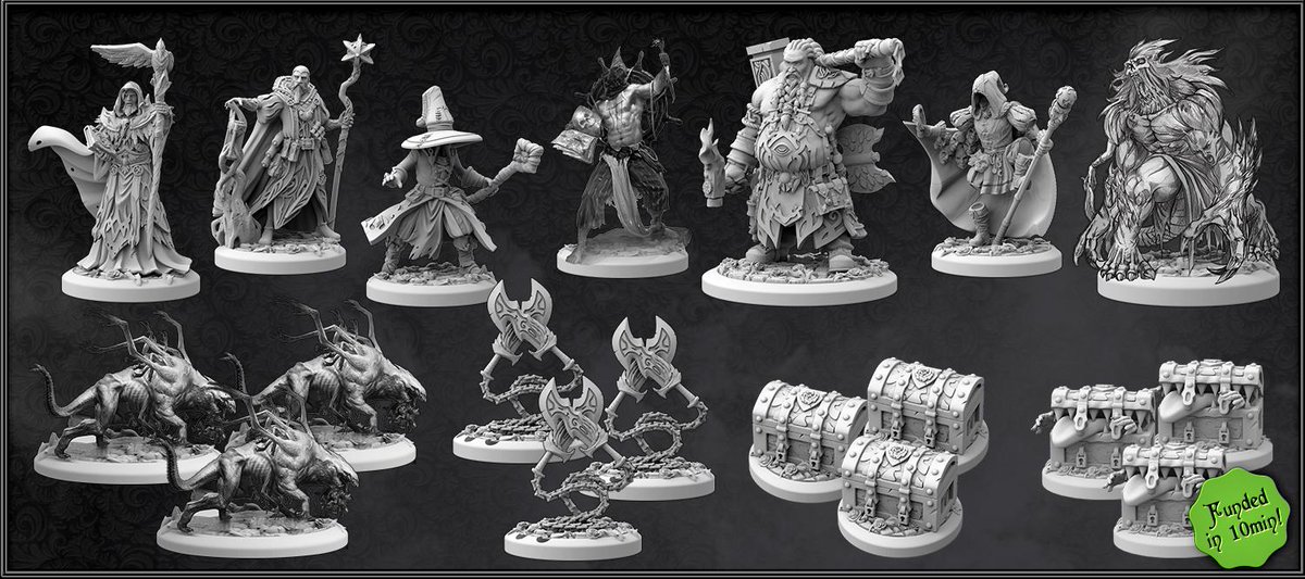 LudusMagnus_S's tweet image. Dear Magister, powerful artifacts in forbidden rooms are waiting to be found. 40+ Stretch Goals, 55+ miniatures, 30+ Room Tiles and over 500+ cards, unlocked in 48h!!!
#blackrosewars Live now on #Kickstarter kck.st/2qtk7tI