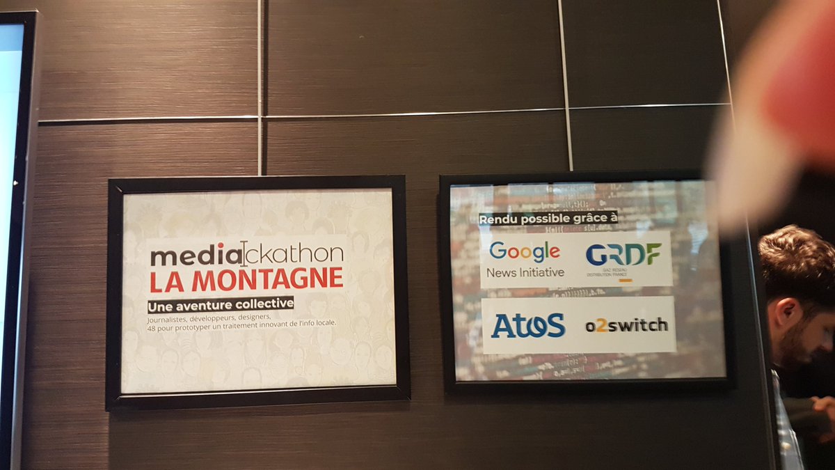 Sweety20823114's tweet photo. Dernière ligne droite pour le mediackthon @lamontagne_fr ! Ravie d'être jury ! @AtosFR #innovation #ciw https://t.co/TBdVogyioF