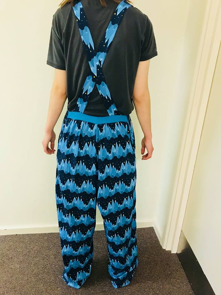 dv8sussex's tweet photo. Take a look at what one of our #Bexhill #Fashion students has made! Such talent making such a fantastic #jumpsuit! #FashionDesign #Art https://t.co/ePTQl54j9r