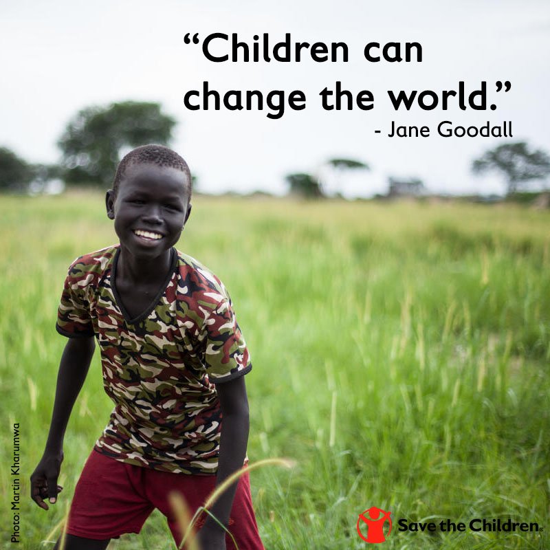 SavetheChildren's tweet photo. Together, we can give kids a strong and healthy start in life, so they can grow up and change the world!
What are your hopes and dreams for children? https://t.co/otWQbD8UKN