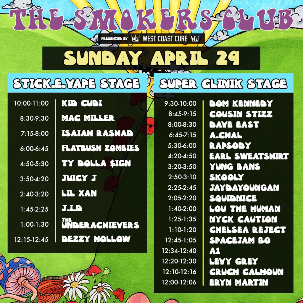 The Smokers Club Fest tweet media