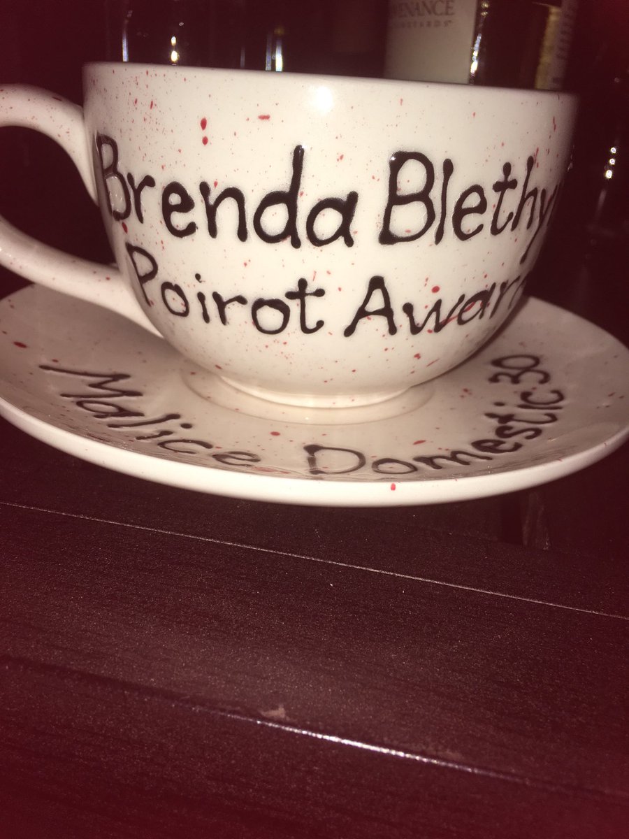What a great time we’ve had at Malice Domestic Crimewriters Convention in Maryland. Love my Poirot Award. THANKYOU Sisters In Crime. Xx