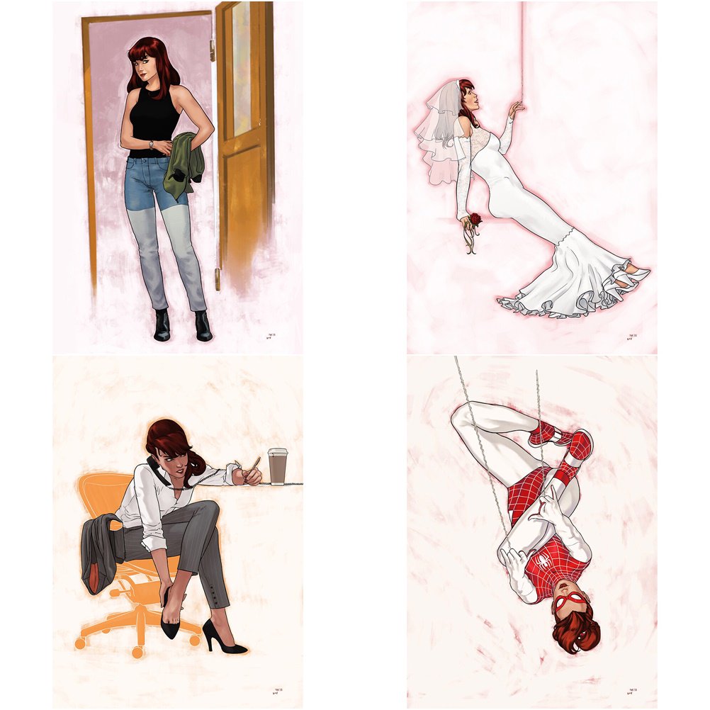 ladiesofcomics's tweet image. #MaryJaneWatson by Dima Ivanov. #Spinneret