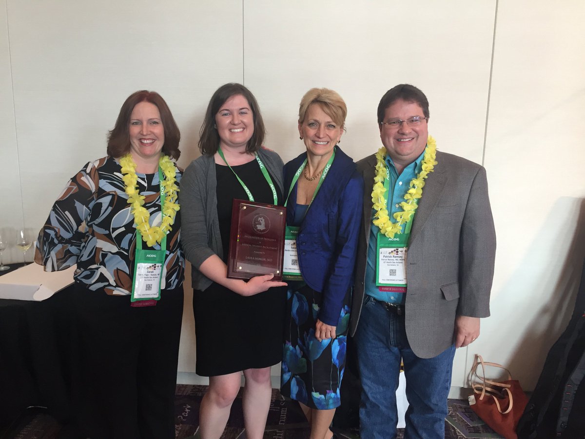 ACOG_District8's tweet photo. Nice plaque @LauraTMercer! And well deserved. Your work as a medical student advocate and educator on behalf of ACOG has been second to none for years. Just another awesome #ACOGD8 fellow. #ACOG18 @ACOG_AM https://t.co/iVKIz6S6FS