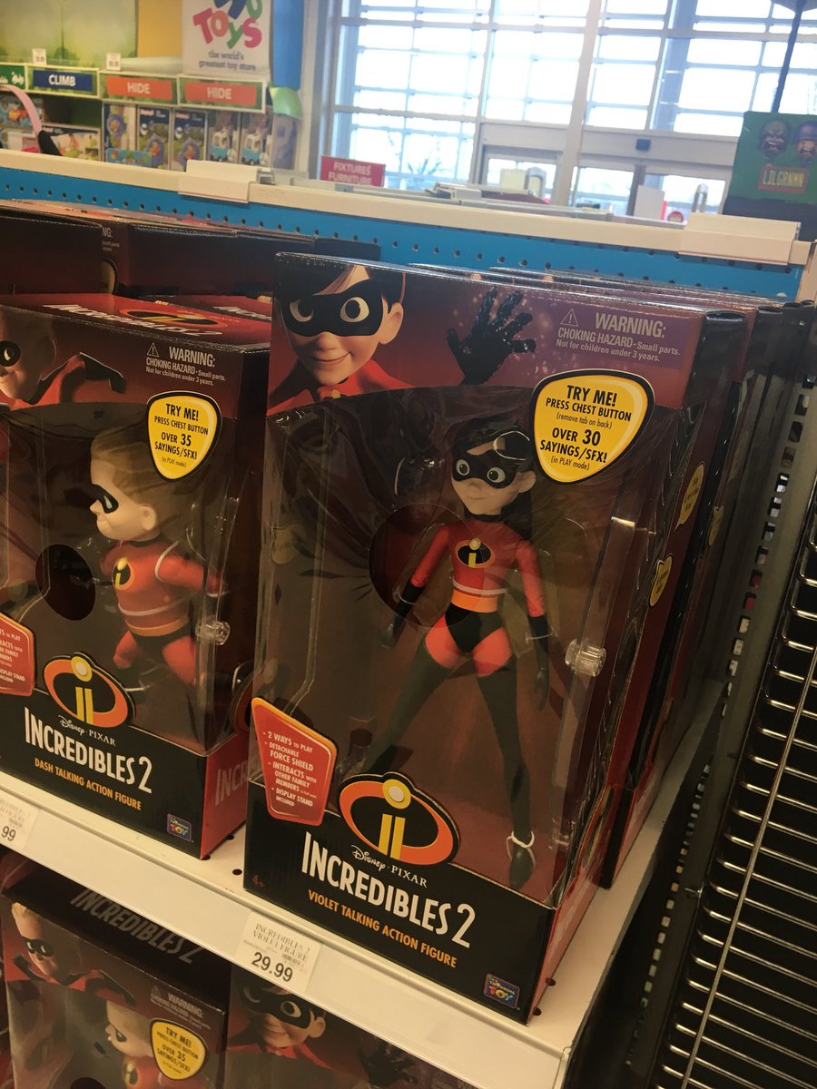 incredibles 2 violet talking action figure