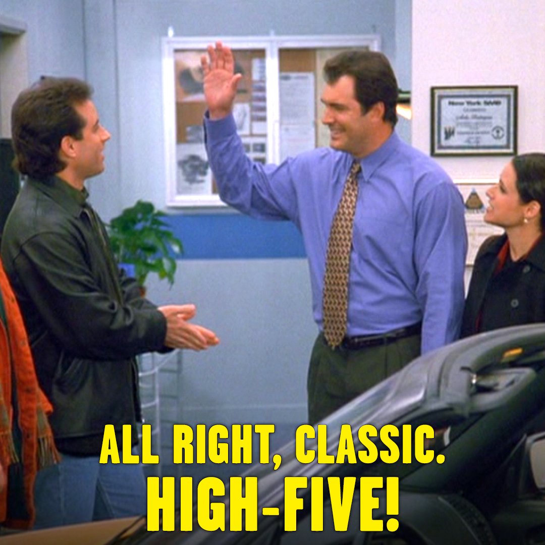 “The Dealership” tonight on #Seinfeld! https://t.co/FdHBzkCu9T