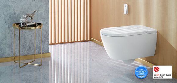 VilleroyBochES's tweet image. #Viclean-I100: Por su tecnología integrada en la cerámica, este moderno inodoro-bidé es elegante y funcional y su innovador diseño lo ha hecho merecedor del prestigioso premio Red Dot – Product Design Award 2018 : ow.ly/YqOj30jGX2F #villeroyboches #reddotawar2018 #bathroom