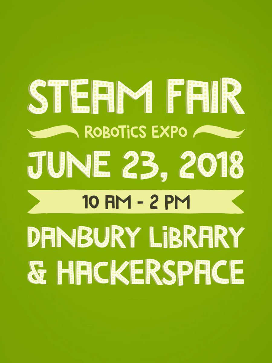 Mark your calendars folks! Bigger and better than ever. Stay tuned for details. <a href="/danburyhackers/">Danbury Hackerspace</a> <a href="/danburylibrary/">Danbury Library</a> <a href="/citycenterdbury/">CityCenter Danbury</a>
