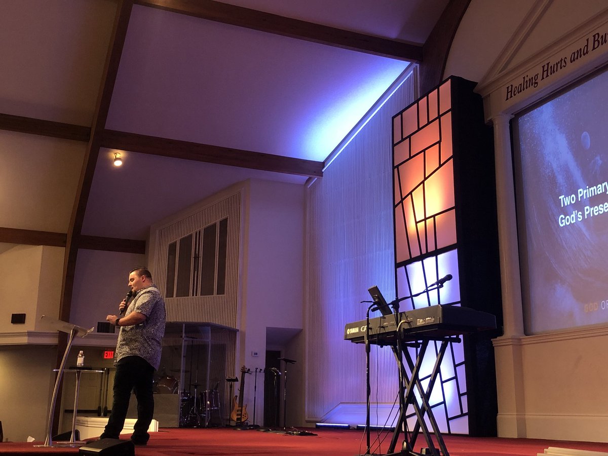 HarrisonFaithag's tweet photo. Pastor @calebhester bringing the Word this morning! #GodOfTheMovement #HarrisonFaithChurch https://t.co/qoQKMNuslK