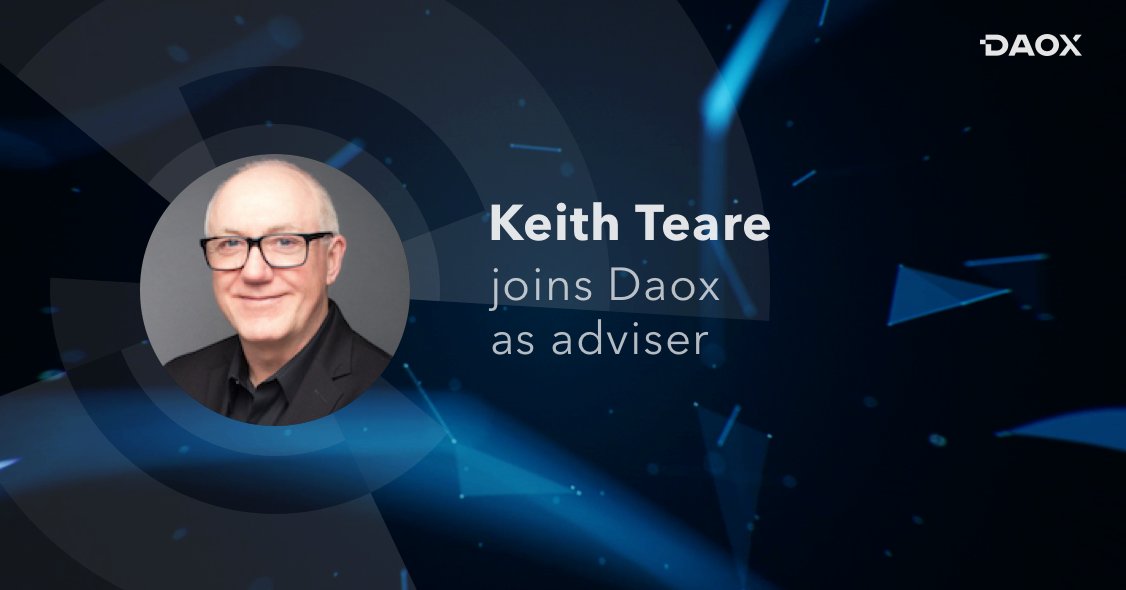 daoxorg's tweet image. Keith is the Executive Chair at Accelerated Digital Ventures. A leading figure past and present in many companies including Archimedes Labs, Minds and Machines Inc, MedCo, EasyNet and RealNames to name just a small few, Keith is also one of the co-founders of Techcrunch.