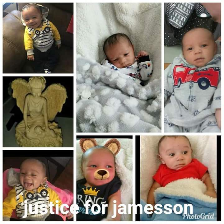 FPeople2018's tweet photo. Drug dealer going over 100 hit mom and killed him.. he took off running.. left the baby dead and mom paralyzed. 😭😭😭😭 and he hasn’t been charged. We need #justiceforjamesson https://t.co/JdoJelyrJy