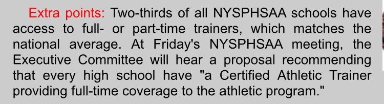rmeyers_ATC's tweet photo. Taken from https://t.co/1WwOgJr2gl⬇️

This is HUGE. #AT4ALL #playersafety #growingprofession https://t.co/3Gztk1AU8r