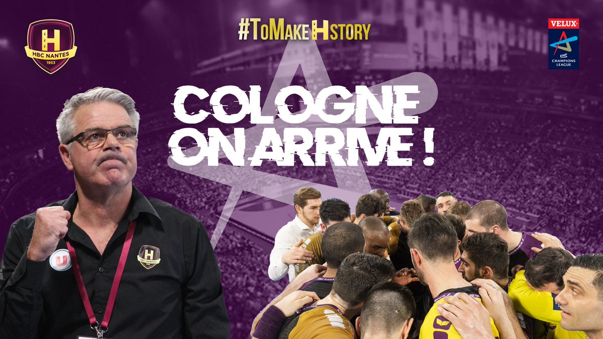 HBCNantes's tweet photo. 🤩C'est terminé... ON Y EST !
Malgré le nul (27-27), le HBC Nantes composte son billet pour Cologne et sera présent au #FinalFour pour la première fois de son Histoire !
#ToMakeHstory 👊
#SKJERNHBCN https://t.co/InrHWrqoGo