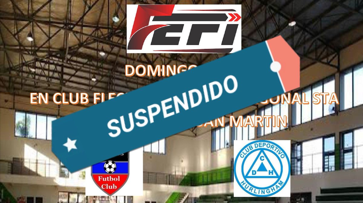 DepHurfutsal's tweet photo. AVISO IMPORTANTE

JORNADA DE FEFI DE HOY VS CAMPOS FC SUSPENDIDA POR INCLEMENCIAS CLIMÁTICAS!!!

EL TRIANGULITO CADA DÍA MAS GRANDE... https://t.co/sfmSzfKt0X