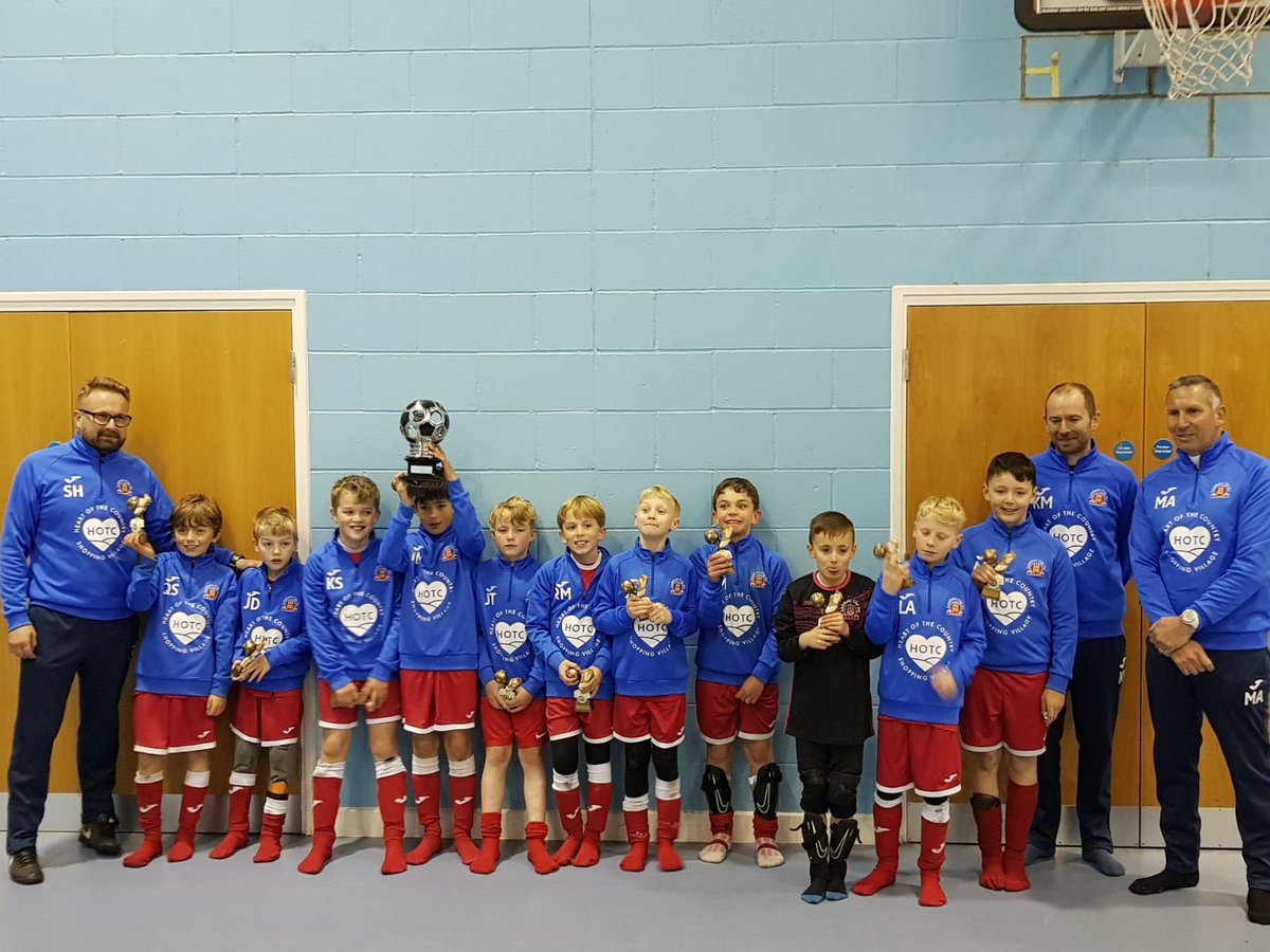 So proud of my Lichfield city u10s winning their final this morning in terrific fashion 4-1. #champions #lichfieldcityfc