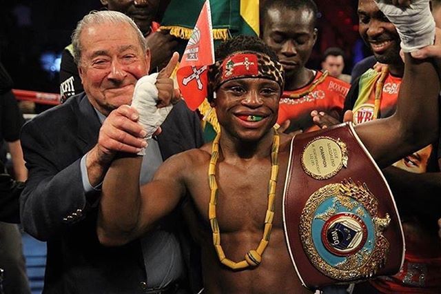 FrontproofMedia's tweet photo. Isaac Dogboe is now the Super Bantamweight WBO Champion by Tko 1:38 in the 11th rd over Jessie Magdaleno
Photos by Kenny Ludwig/LatinBox Sports 📸
#MagdalenoDogboe #JenningsDawejko #HartNicholson
@trboxing @BobArum @ToddDuboef
@CarlMoretti @frankstea… https://t.co/f4U5f9laO5 https://t.co/CZDKepofV0