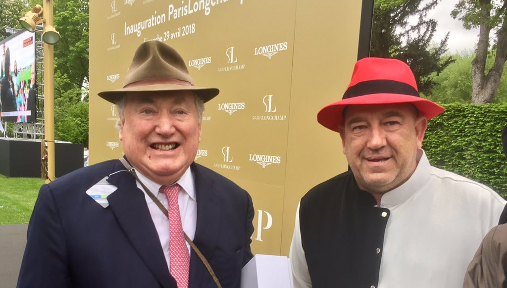 Louchepunter's tweet photo. Twins. #Cracksman #parislongchamp #Inaurguration https://t.co/AhOV9mUUaD