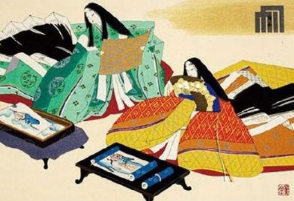 世界最古の長編小説「源氏物語（The Tale of Genji・حكاية جينجي・Повесть о Гэндзи・Dit du Genji）
柏木が、枕から顔を少し上げてものを言う時には息も絶えだえに見えるのが非常に哀れであった。