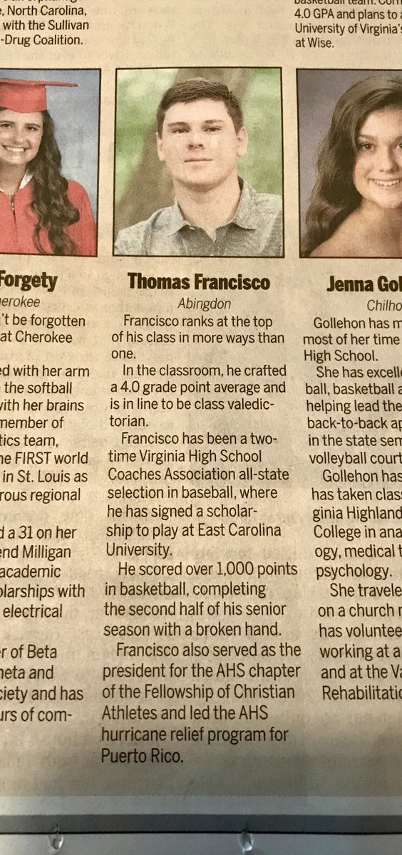 GabeDLong's tweet photo. Pappy Thompson Award #GoFalcons https://t.co/R8HuznHH52