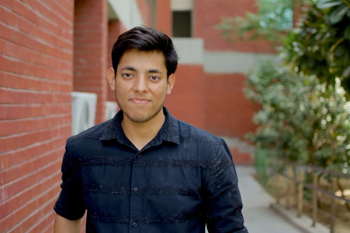 Connect_USS's tweet photo. Jatin Aggarwal, (USMS, Final Year)
#HumansOfUSS
#ConnectUSS
#GGSIPU
Follow the link for full story : https://t.co/mmHfbF4tCv https://t.co/yvkprFsUXM